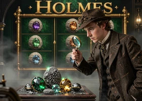Holmes & Stolen Stones Spielautomat bei Dragonia Casino - Yggdrasil