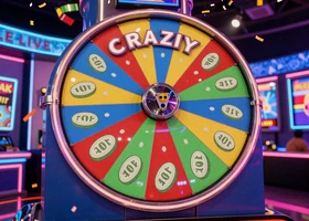 Crazy Time Spielautomat bei Dragonia Casino - Evolution